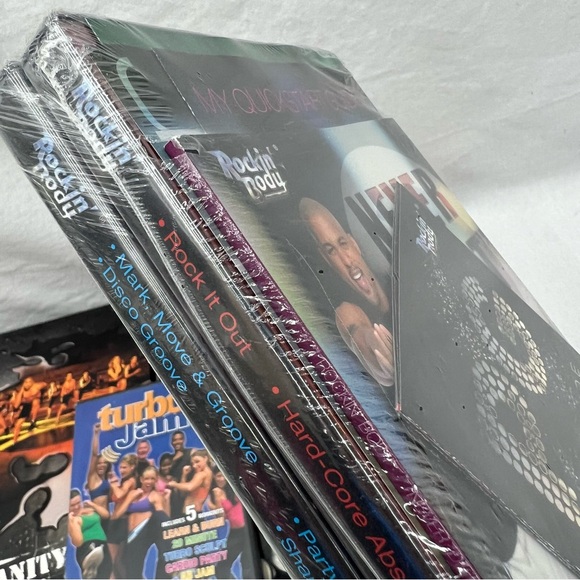 Bulk Lot Of Beachbody Workout DVD's P90X Cize Insanity T25 Rockin Body Turbo Jam - Picture 4 of 9
